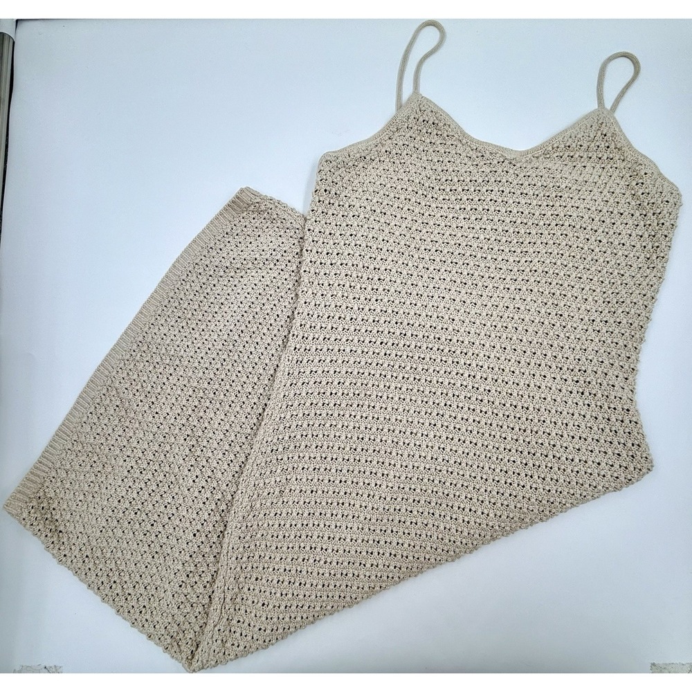 Gap Crochet Strappy Backless Dress